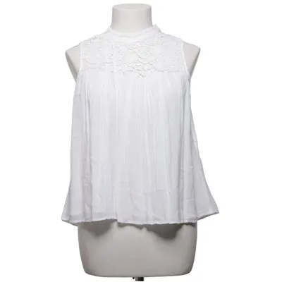 Blouse (Wit) van Zara Trafaluc Katoen, Polyester