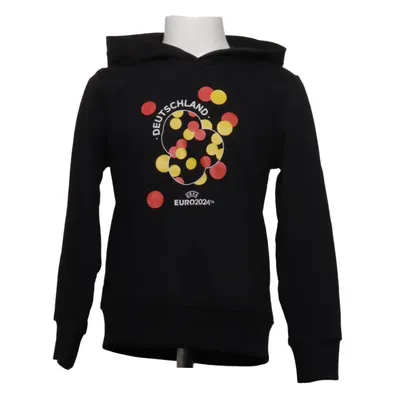 Capuchon sweater (Zwart, Meerkleurig) van Uefa Katoen, Polyester
