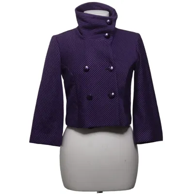 Jacke (Lila, Schwarz) von Joseph Ribkoff Acryl, Elasthan, Polyester