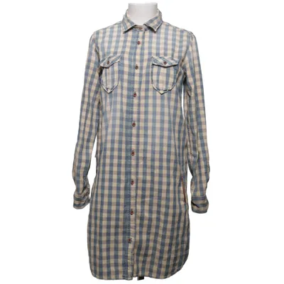 Skjortklänning (Blå, Beige) från Maison Scotch Bomull
