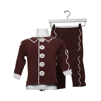 Kerstkleding (Bruin, Wit) van Christmas Crossbow Katoen