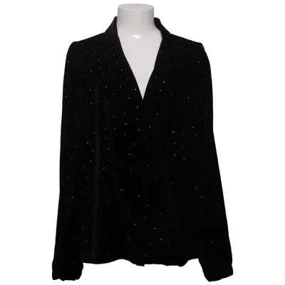 Wikkeltop (Zwart) van Sézane Gerecycled polyester