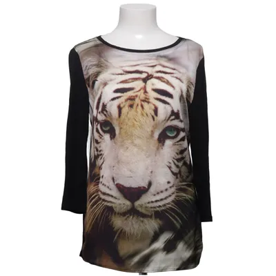 Blouse (Black, Multicolored) from Nadine H Polyester