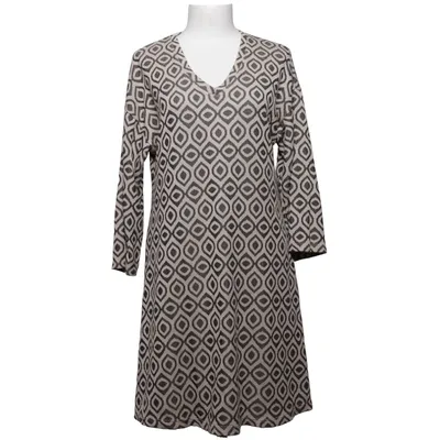 Klänning (Beige, Svart) från Selected Touch Angora, Viskos, Ull