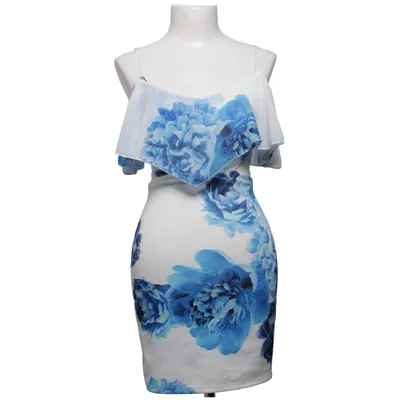 Kjole (Sort, Hvid, Blå) fra Tiffi Bomuld, Polyester, Viscose