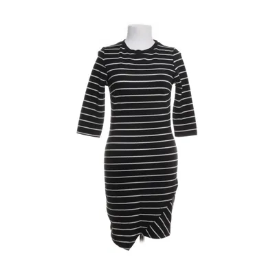 Jurk (Zwart, Wit) van Mango Casual Elastaan, Polyester, Katoen