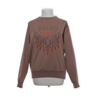 Sweatshirt (Brun) fra Yes My Love Økologisk bomuld
