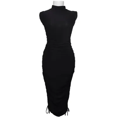 Maxi jurk (Zwart) van Femme Luxe Elastaan, Polyester