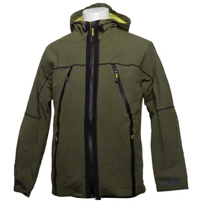 Outdoor jacket (Green, Yellow) from Monitor Polyamide
