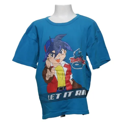 T-shirt (Blå, Flerfarvet) fra Beyblade Bomuld