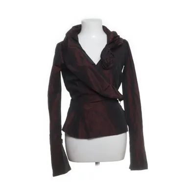 Wrap cardigan (Black, Red) from Dextee Italia Acetate, Polyester