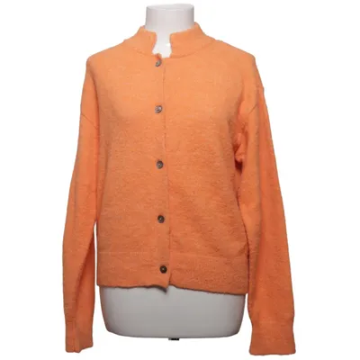 Cardigan (Orange) fra Saint Tropez Alpacauld, Elastan, Polyamid, Genanvendt polyester