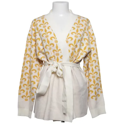 Omlottkofta (Vit, Gul) från Alfredo Pauly Polyamid, Polyester, Viskos