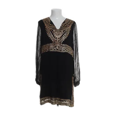 Klänning (Svart, Guldfärgad) från Antik Batik Skinn, Viskos