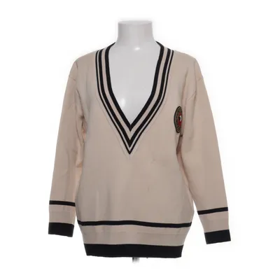 Pullover (Beige, Svart) från Sandro Bomull, Polyamid, Polyester, Viskos