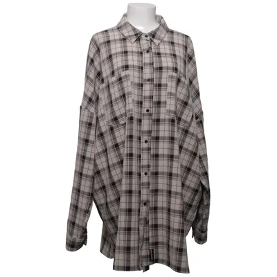 Flanellen overhemd (Beige, Zwart, Rood) van Collusion Elastaan, Polyester, Viscose