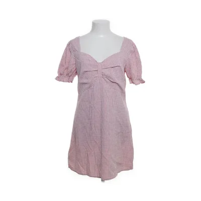 Jurk (Roze, Wit) van Dazy Elastaan, Polyester
