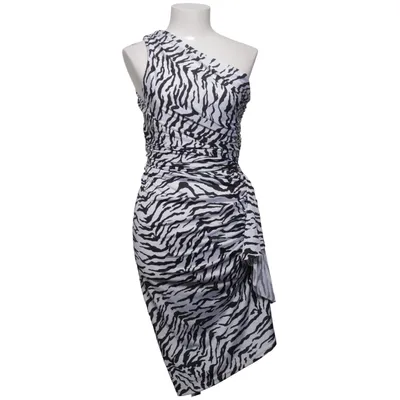 Cocktailjurk (Zwart, Wit) van Jane Norman Elastaan, Polyester