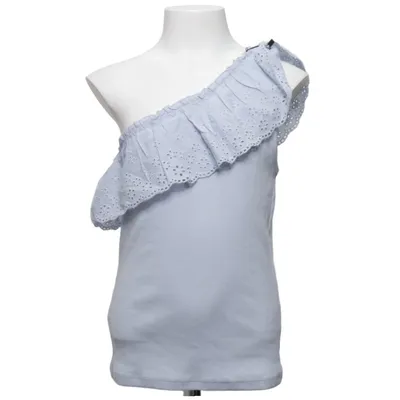 Top (Blue) from KappAhl Cotton, Elastane