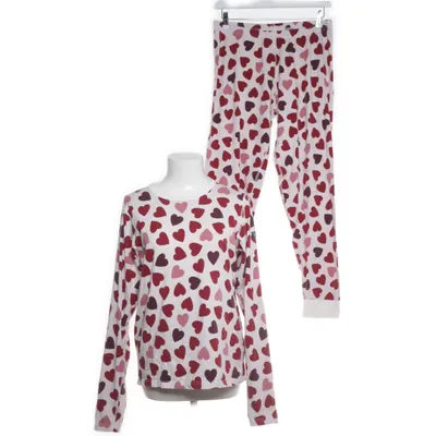 Pyjamas (Vit, Flerfärgad) från Polarn O. Pyret Ekologisk bomull, Elastan