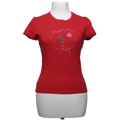 T-shirt (Röd) från Rouje Bomull, Elastan