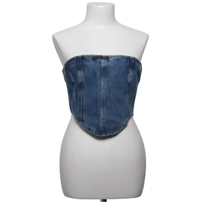 Top tube (Bleu) de Denim Miss Selfridge Coton