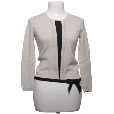 Cardigan (Beige, Black) from Paule KA Cashmere, Polyester