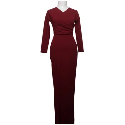 Wikkeljurk (Rood) van Boohoo Elastaan, Polyester