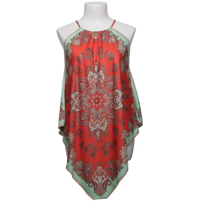 Linne (Röd, Flerfärgad) från Zara Polyester