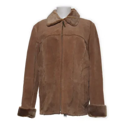 Shearlingjacka (Brun) från TCM Akryl, Skinn, Polyester