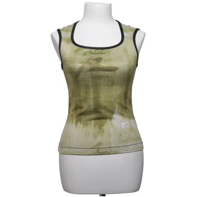 Tanktop  (Grøn, Sort) fra Reebok Elastan, Polyester