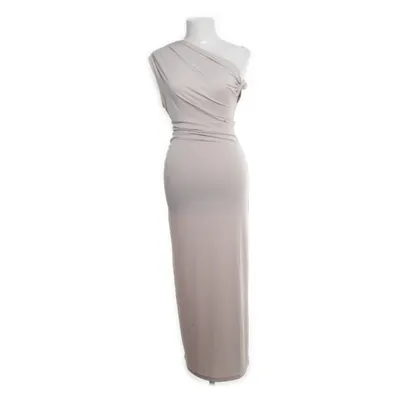 Maxi dress (Beige, Gray) from Divided by H&M Polyester, Elastane