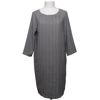 Jurk (Zwart, Wit, Blauw) van Tailya Paris Polyester