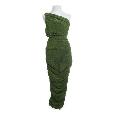 Aftonklänning (Grön, Svart) från PrettyLittleThing Metallfiber, Polyester