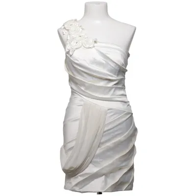 Cocktail dress (White) from Nazz Collection Elastane, Polyester