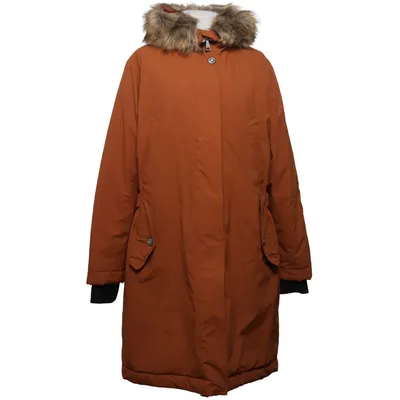 Winter coat (Orange) from Deerberg Acrylic, Recycled polyester