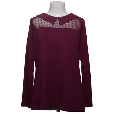 Bluse (Lilla) fra Sarah Kern Elastan, Viscose