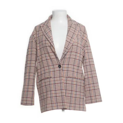 Kavaj (Beige, Flerfärgad) från Mango Suit Bomull, Polyester, Viskos