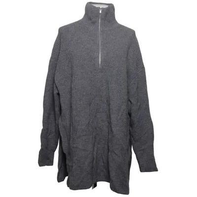 Tröja (Ysamil Zipper Knit T-Neck) från Second Female Kashmir, Merinoull