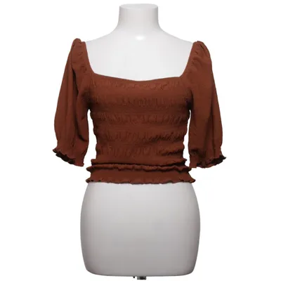 Top (Brown) from Cotton Club Elastane, Polyester