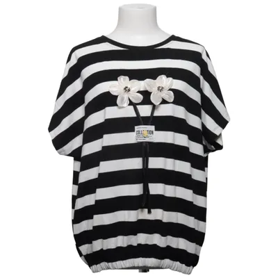 T-shirt (Svart, Vit) från Freestyle Bomull, Elastan