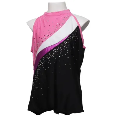Justaucorps de gymnastique (Noir, Rose, Violet) de Iefiel
