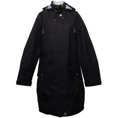 Raincoat (Black) from Weather Report Cotton, Polyester