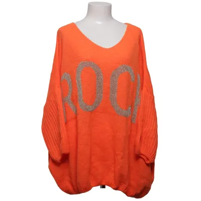 Sweater (Orange) from Love Forever Acrylic, Polyamide, Viscose, Wool