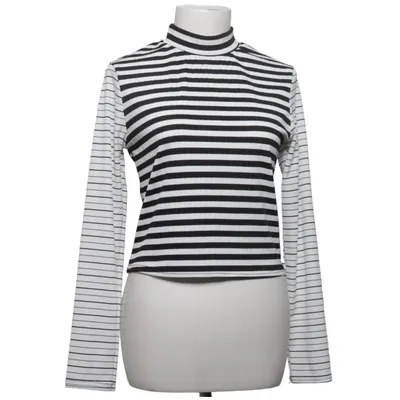 Lange mouwen shirt (Zwart, Wit) van Nobody's Child Elastaan, Polyester