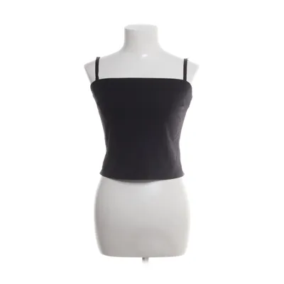 Crop top (Zwart) van Vanilia Elastaan, Polyamide
