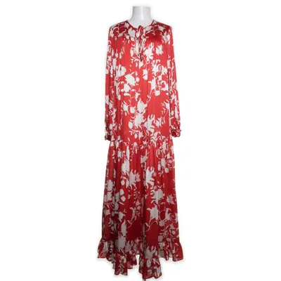 Maxi jurk (Rood, Meerkleurig) van Johanna Ortiz x H&M Polyester