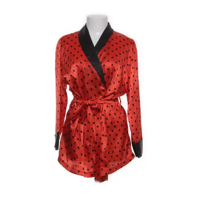 Morgonrock (Röd, Svart) från Alba Polyester