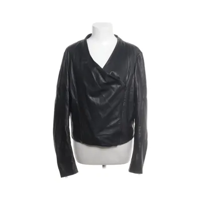 Läderjacka (Svart) från InWear Elastan, Polyester, Skinn, Viskos