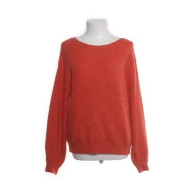Trui (Oranje) van Grace & Mila Acryl, Alpacawol, Elastaan, Nylon, Wol